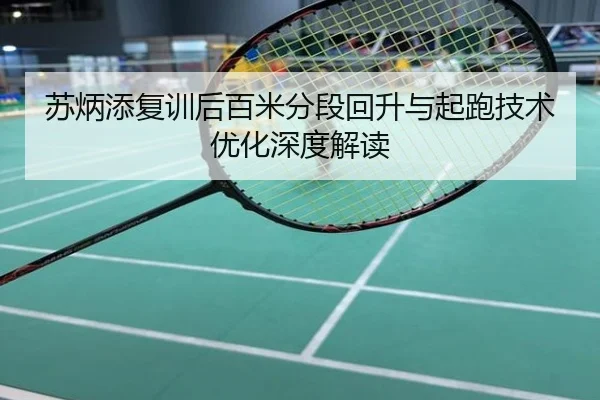 苏炳添复训后百米分段回升与起跑技术优化深度解读